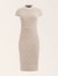 Sibilla šaty Béžová barva Ženy