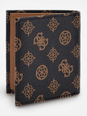 Peony peněženka – GUESS, Hnědá barva Muži