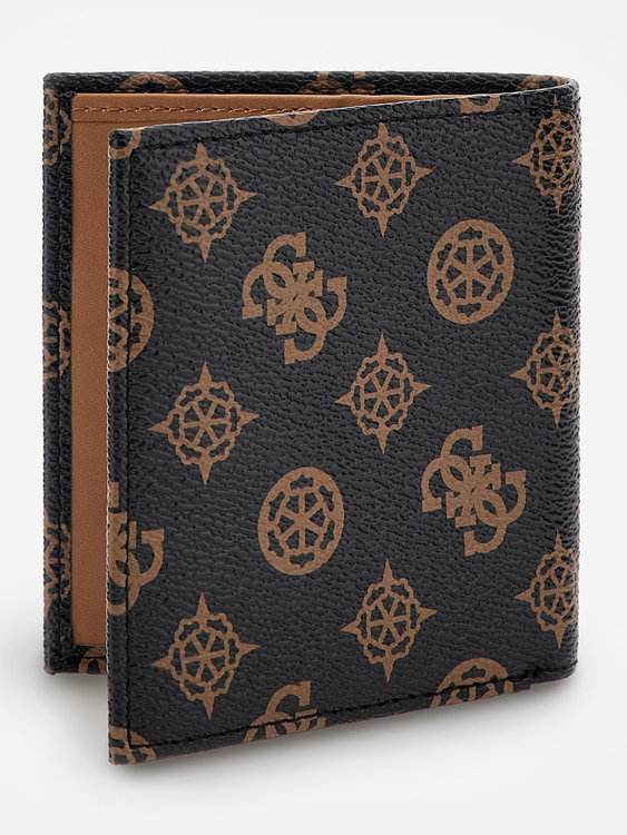 Peony peněženka – GUESS, Hnědá barva Muži