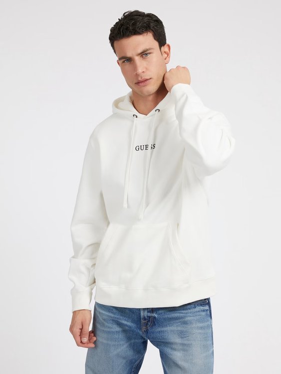 GUESS – Roy mikina, Bílá barva