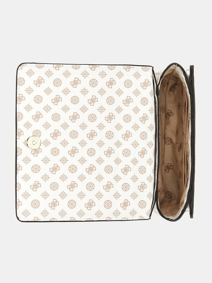 Módní Abey crossbody, Bílá barva, 2023