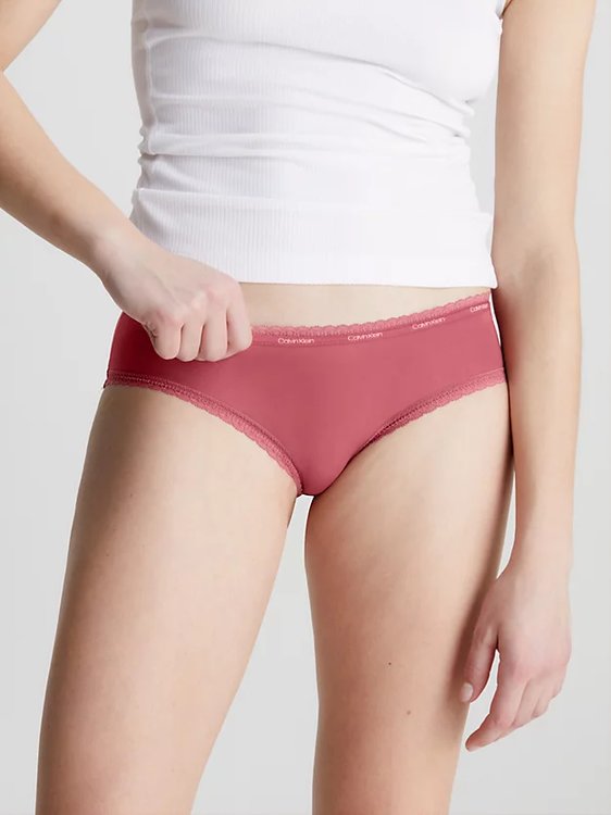 Bottom's Up Refresh hipstery – Calvin Klein Underwear, Růžová barva Ženy