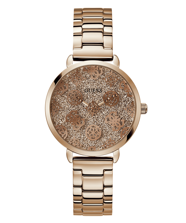 GUESS – Sugarplum hodinky, Růžové zlato barva
