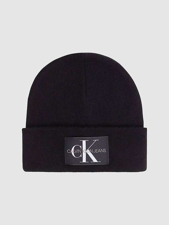 Calvin Klein Jeans – Beanie Čepice, Černá barva