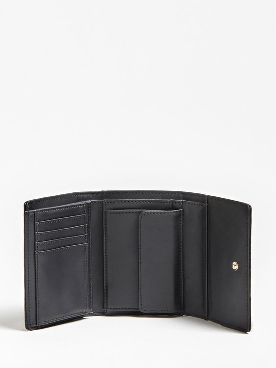 Módní Belle peněženka, Černá barva, 2021, 2020