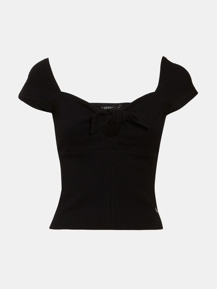 Guess – Valeriana top, Černá barva 1