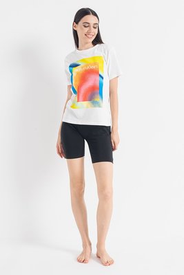 Calvin Klein Underwear, Bílá, Černá, Multi barva Pride pyžamový set