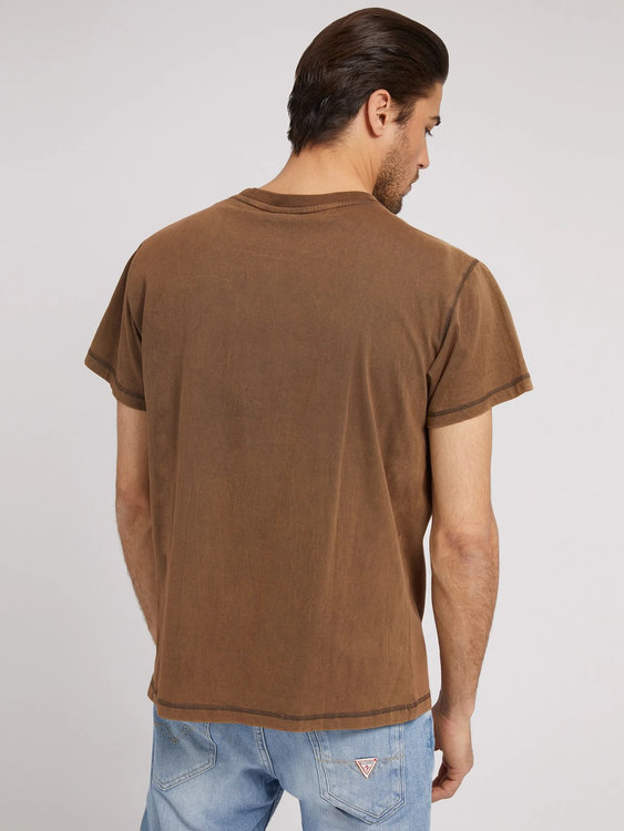 Módní Legacy triko, Hnědá barva, 2022