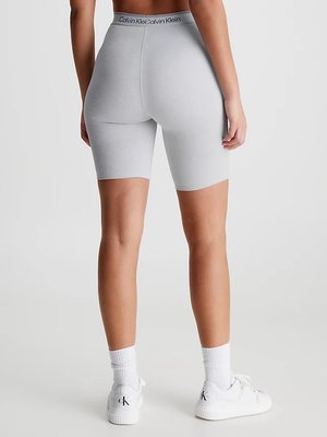 Knit Biker šortky – Calvin Klein Performance, Šedá barva Ženy