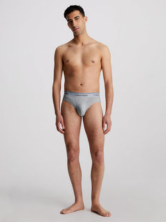 Athletic Cotton slipy 2 ks Modrá, Šedá barva Muži