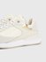 Luxusní Elevated Embossed tenisky, Krémová barva, 38, 39, 40