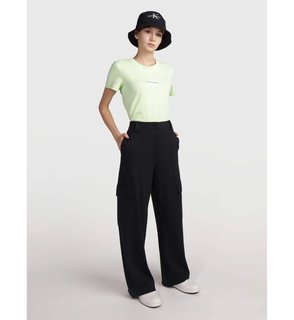 Luxusní Monologo Slim triko, Zelená barva, XS, S, M, L, XL