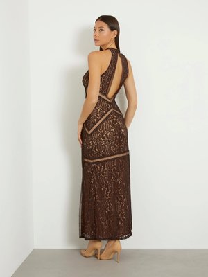 New Liza šaty – GUESS, Hnědá barva Ženy