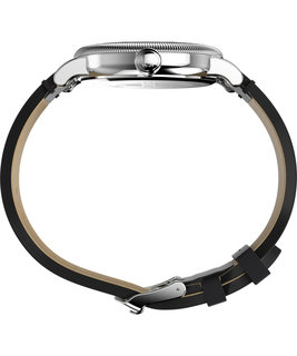 Luxusní Waterbury hodinky, Černá, Stříbrná barva