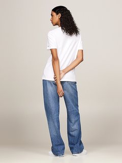 Luxusní Reg Script triko, Bílá barva, XS, S, M, L