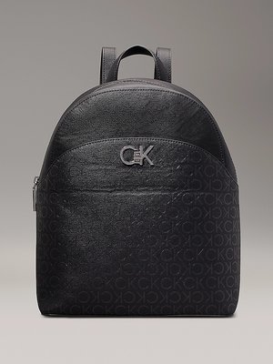 Calvin Klein Jeans – Re-Lock Dome batoh, Černá barva