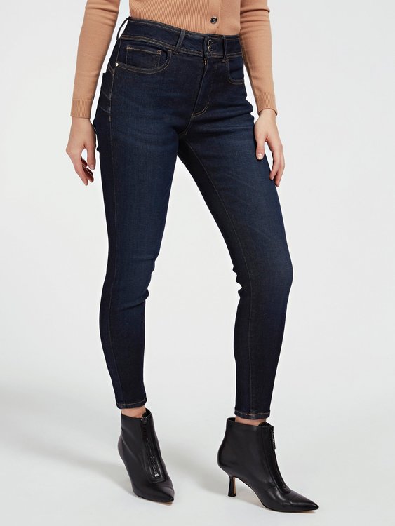 Guess – Jeans Shape Up, Modrá barva