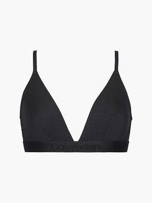 Calvin Klein Underwear – Podprsenka Tonal Logo, Černá barva