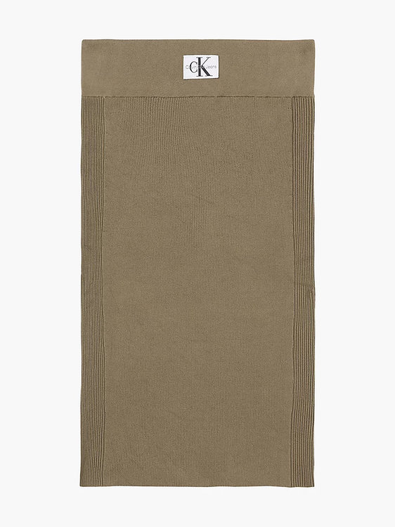 Badge úpletová sukně Krémová barva Ženy