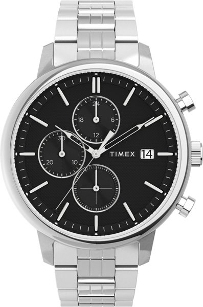 TIMEX – TW2V01600UK-Silver-Tone HODINKY