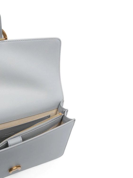 Luxusní Love Classic kabelka, Modrá, Šedá barva, U