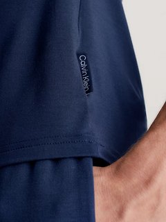 Luxusní Ultra-Soft pyžamové triko, Navy barva, M, L