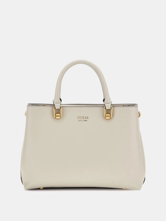 Luxusní Masie Girlfriend velká kabelka, Béžová, Krémová barva, T/U