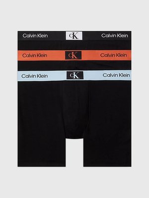 Calvin Klein Underwear – CK 96 Cotton boxery 3ks, Černá barva