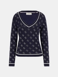 Rosie 4G svetr Modrá barva Ženy