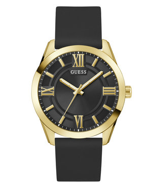 GUESS – Elliot hodinky, Černá, Zlatá barva