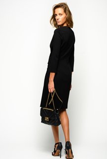 Luxusní Quintino šaty, Černá barva