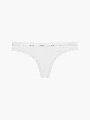 Calvin Klein Underwear – Tanga, Bílá barva