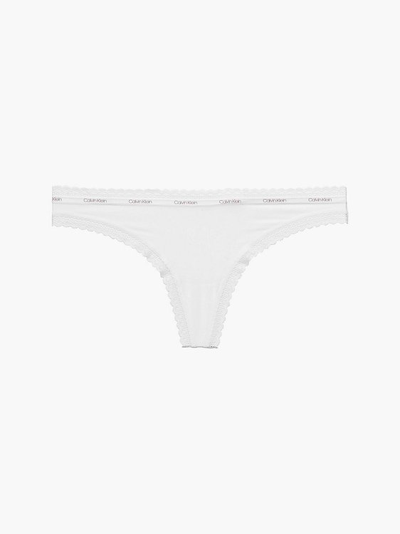 Calvin Klein Underwear – Tanga, Bílá barva