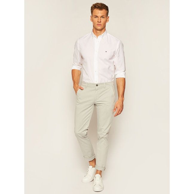 TH Košile – Tommy Hilfiger, Bílá barva Muži