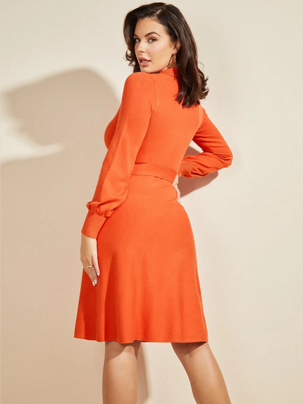 Brooklyn šaty Červená barva Ženy