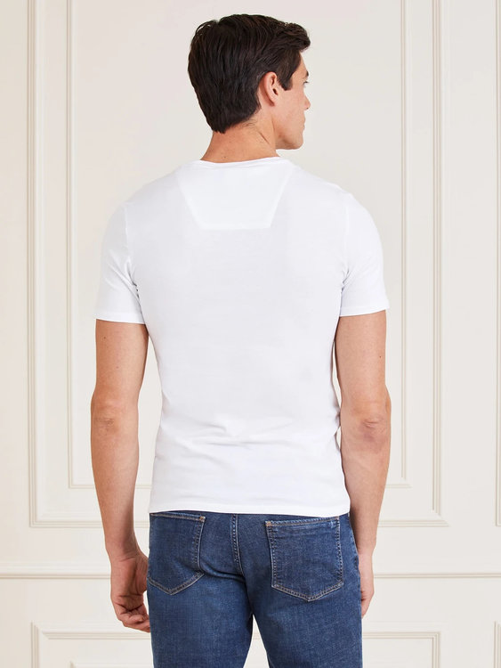 Módní Logo tričko, Bílá barva, 2022