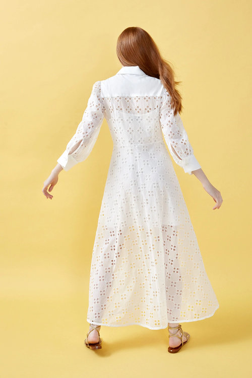 Agata šaty – Nenette, Bílá barva Ženy, Ženy