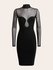 Davina šaty Černá barva Ženy