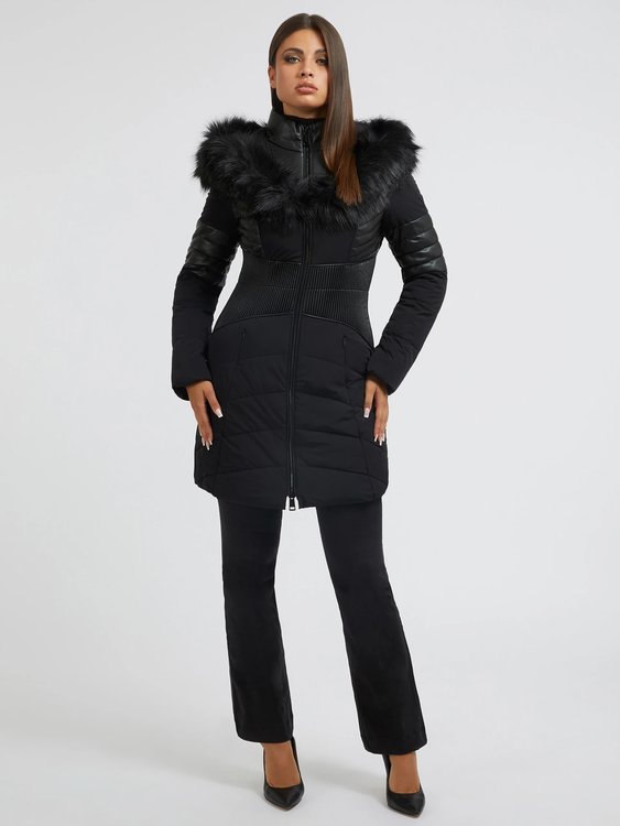Módní New Oxana bunda, Černá barva, 2022