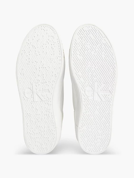 Módní Vulc Flat tenisky, Bílá barva, 2023