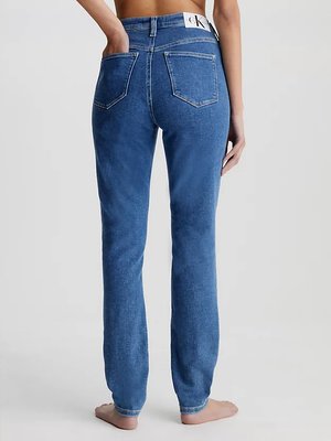 High Rise Skinny jeany – Calvin Klein Jeans, Modrá barva Ženy