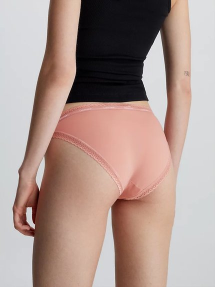 Módní Lace Edge bikiny 3ks, Černá, Růžová, Zelená barva, 2023