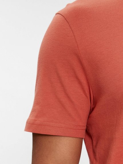 Módní Camo Logo triko, Oranžová barva, 2024