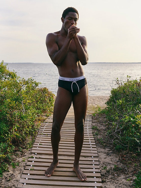 CK Meta Legacy plavky – Calvin Klein Swimwear, Černá barva Muži