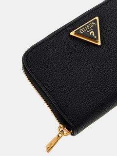 Luxusní Cosette střední peněženka, Černá barva, T/U