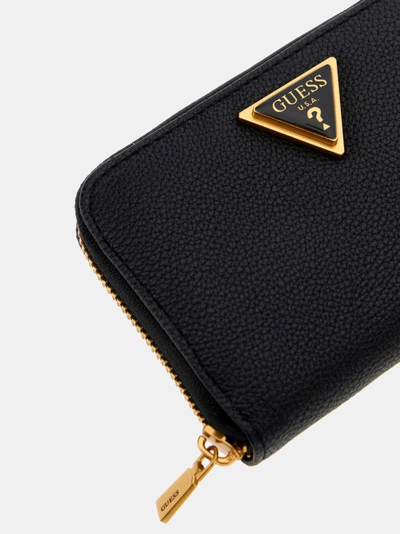 Luxusní Cosette střední peněženka, Černá barva, T/U