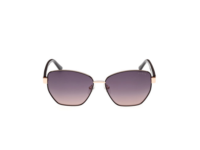 GUESS – Sluneční brýle, Černá, Růžové zlato barva 1