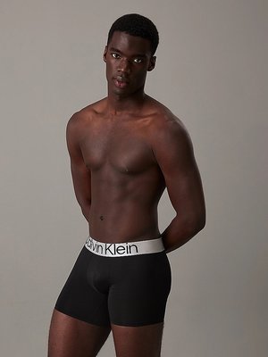 CK Steel Micro boxery 3ks – Calvin Klein Underwear, Černá barva Muži