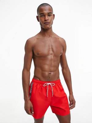 Calvin Klein Swimwear – Plavky, Červená barva