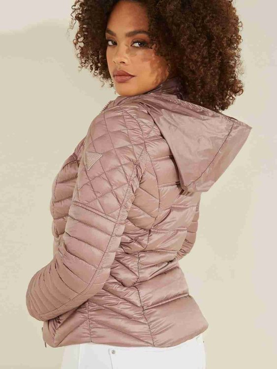 Guess, Růžová barva Orsola lehká bunda 2